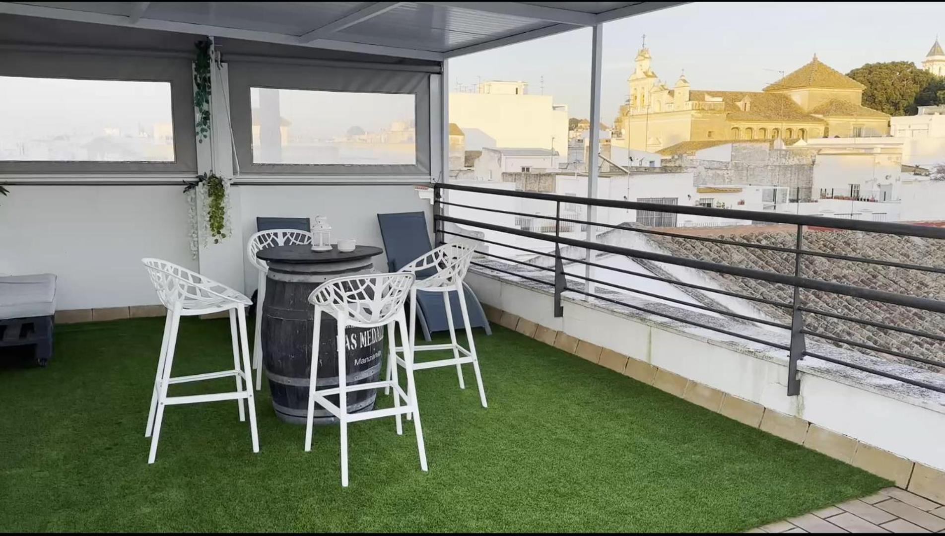 Ferienwohnung Atico Padre Aldama Centro Y Con Wifi Sanlúcar de Barrameda Exterior foto